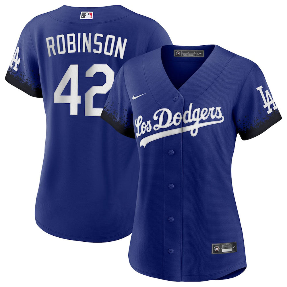 Women's Los Angeles Dodgers Jackie Robinson City Connect Replica Jersey - Royal