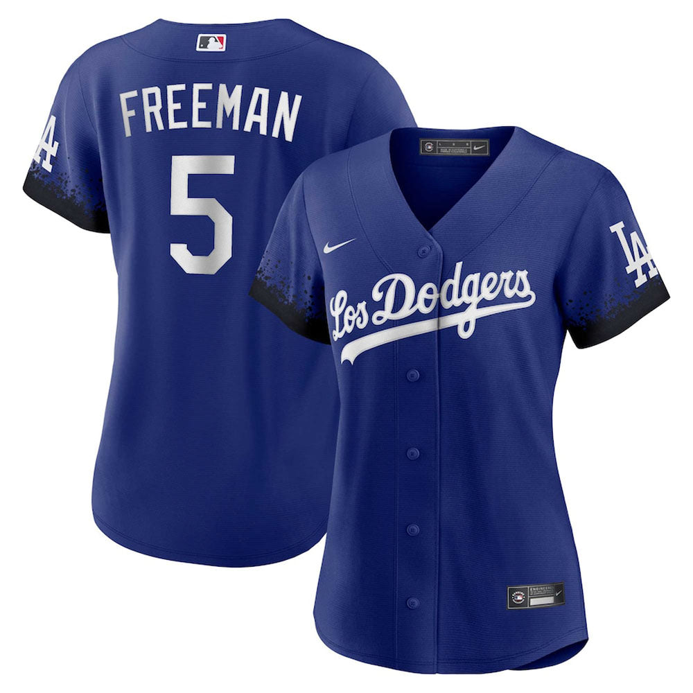 Women's Los Angeles Dodgers Freddie Freeman City Connect Replica Jersey - Royal